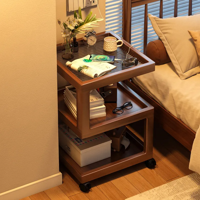Simple and Creative Side Table Shelf