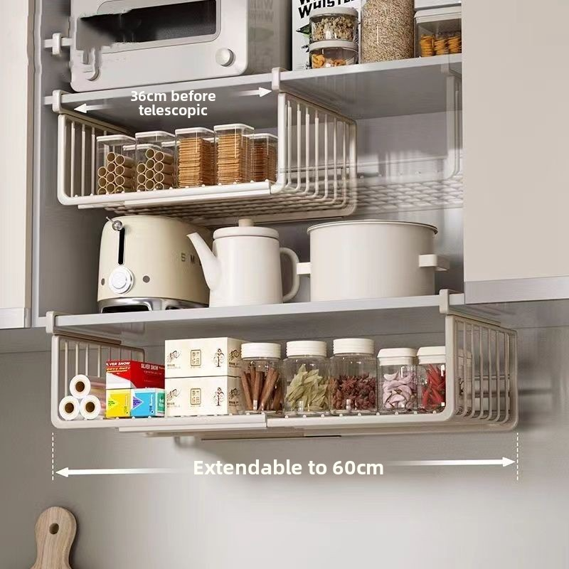 Kitchen shelf storage
