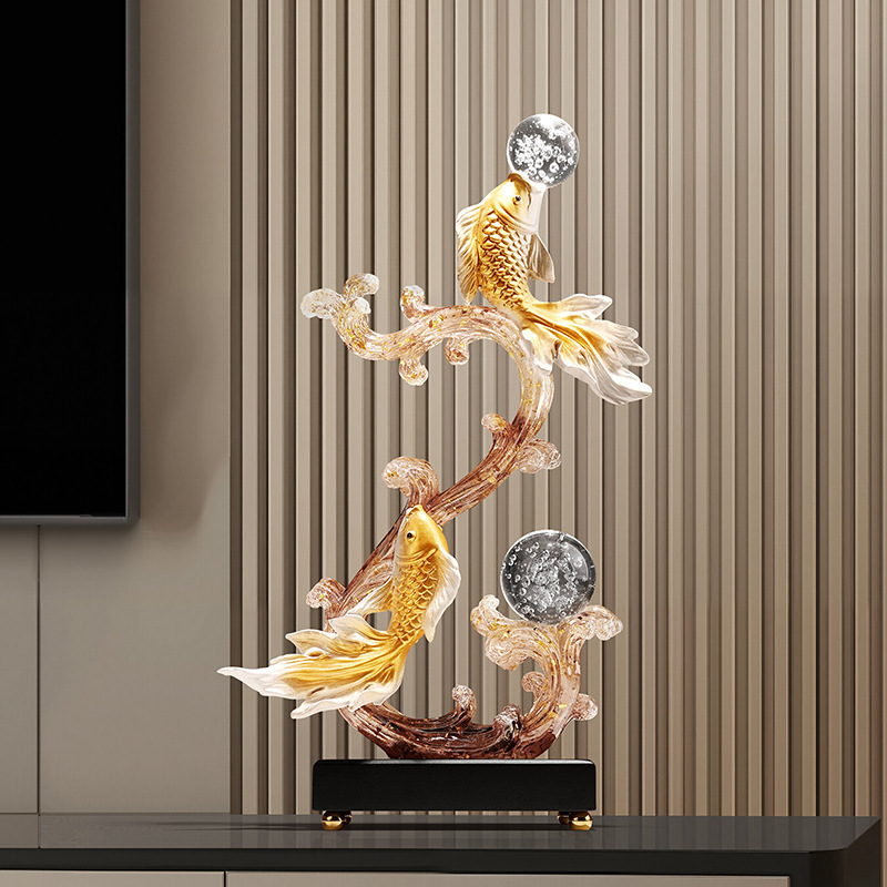 Artistic fortune-attracting ornaments