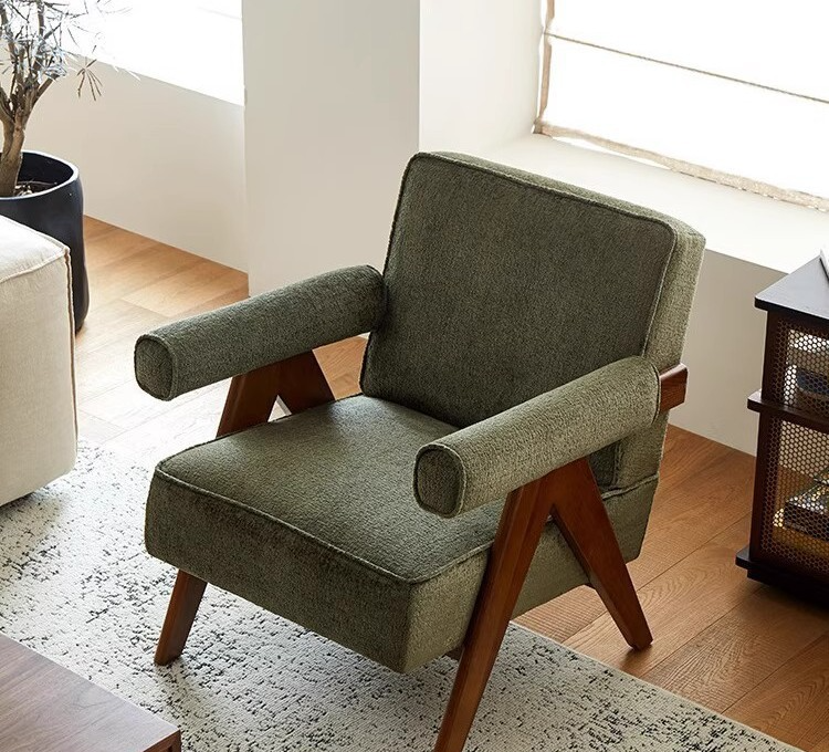 Vintage casual single sofa chair