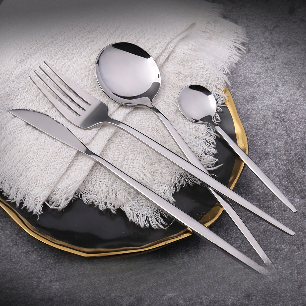410 stainless steel cutlery (knives and forks)