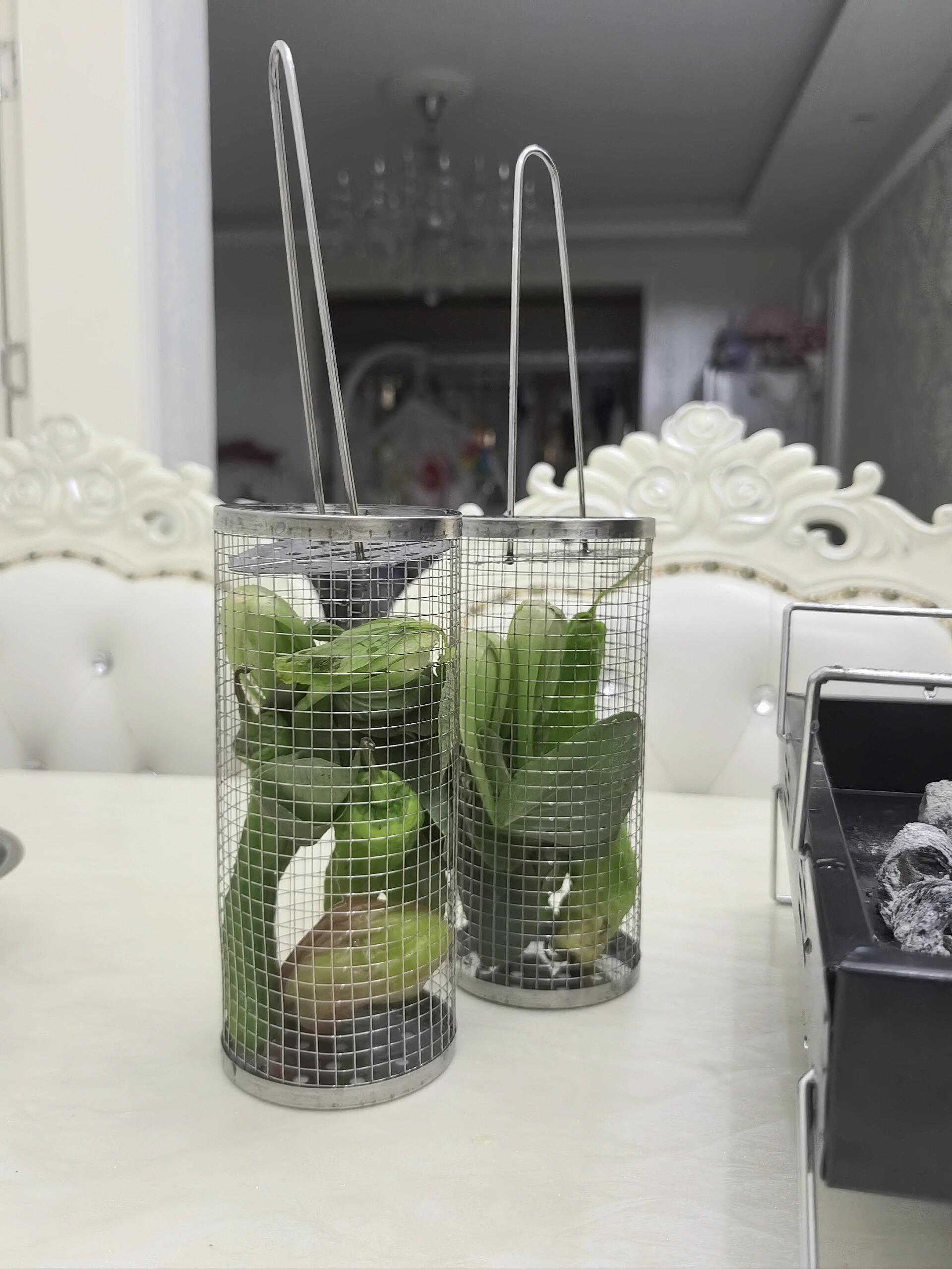 Grill Cage BBQ Cage Outdoor Camping Grill Rack