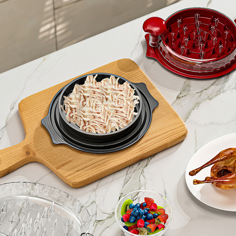 Chicken Meat Shredder with Transparent Lid