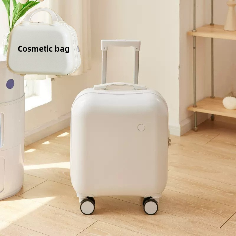 Pressure-resistant and wear-resistant small 18-inch travel suitcase
