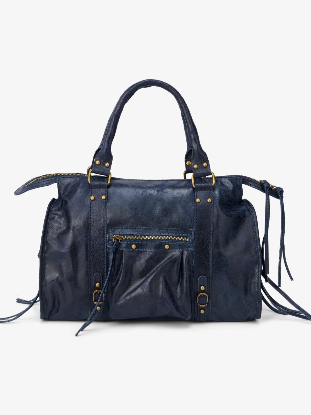 2025 Autumn/Winter Fashion Motorcycle Large-Capacity Handbag