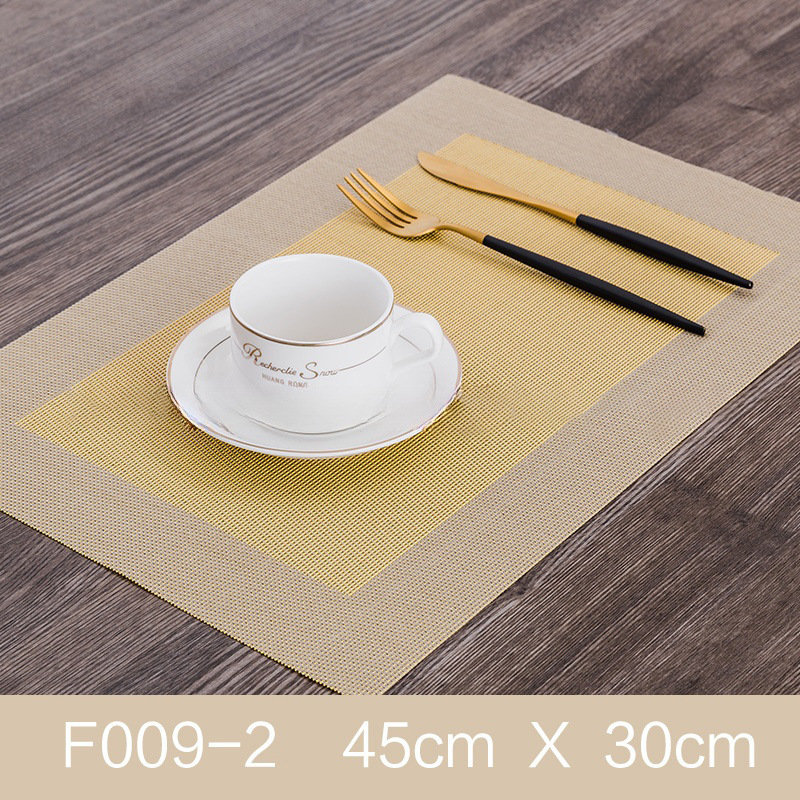Placemat: waterproof, oil-proof and heat-insulating table mat