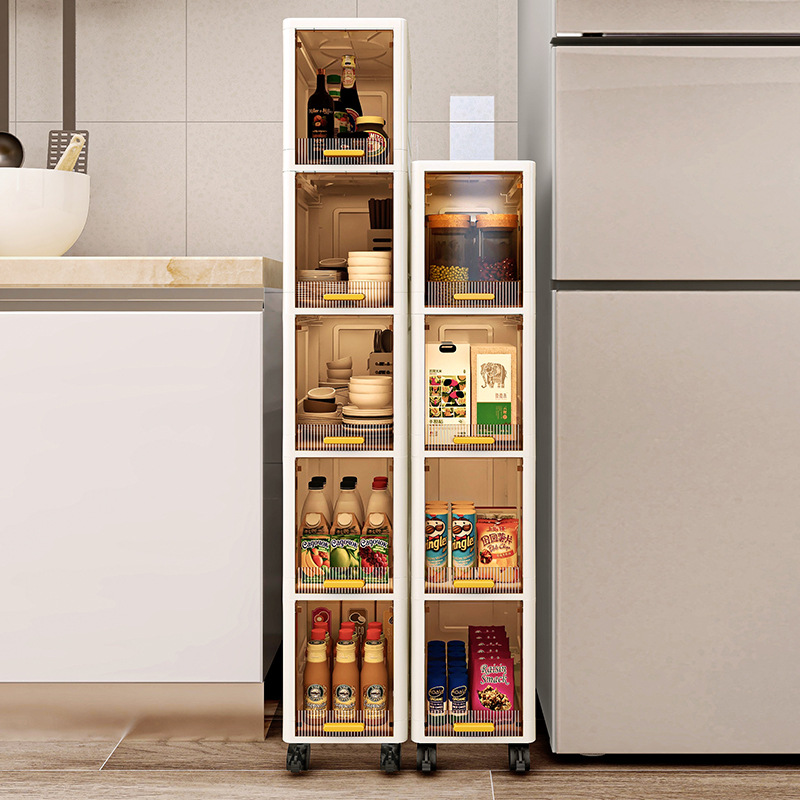 Gap multifunctional storage cabinet