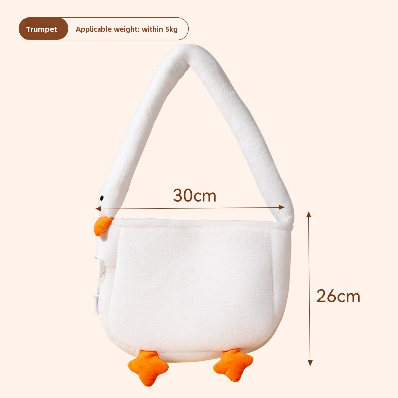Cat Bag Dog Bag Portable Outing Bag Crossbody Bag Winter Warm