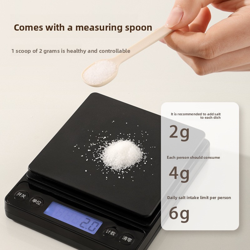 Glass seasoning jar for kitchen home use