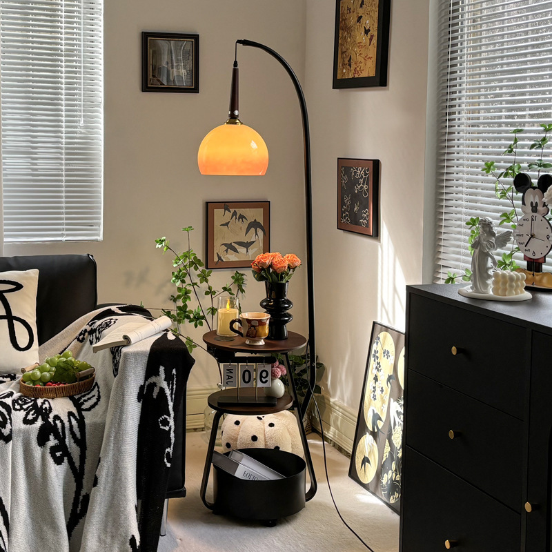 Mid-century style floor lamp