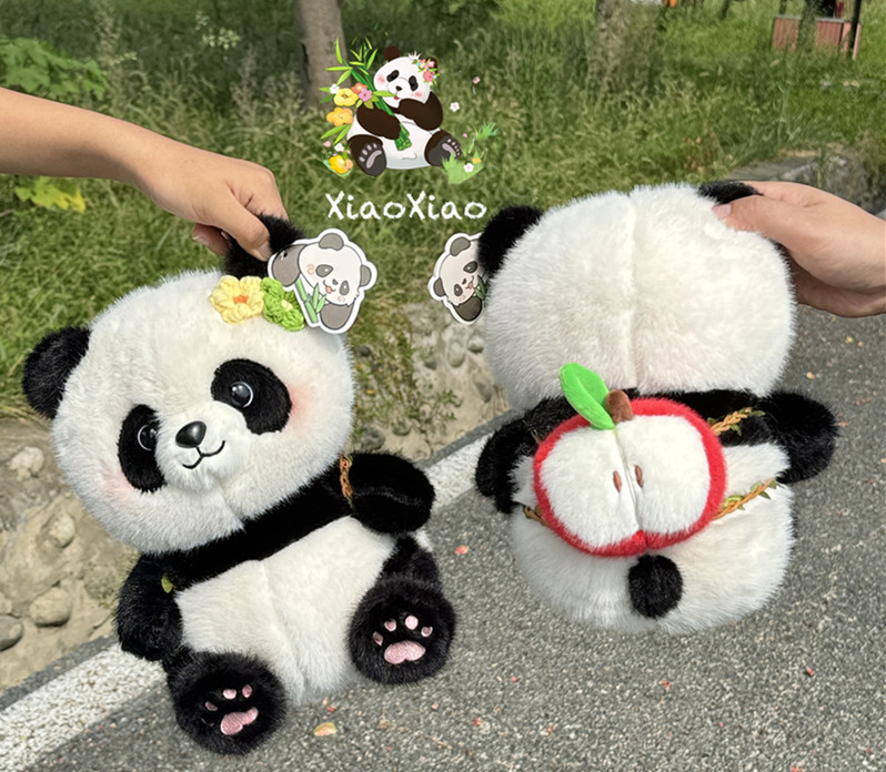 Cute panda doll
