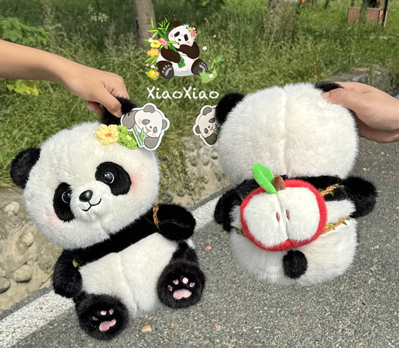 Cute panda doll