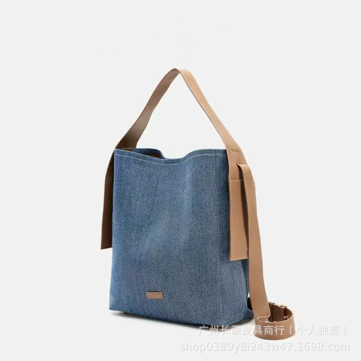 Songmont Yamashita Arimatsu Suede Ear-Hanging Tote Bag Lazy Commuter Shoulder Crossbody Bag Bucket Bag Large Bag