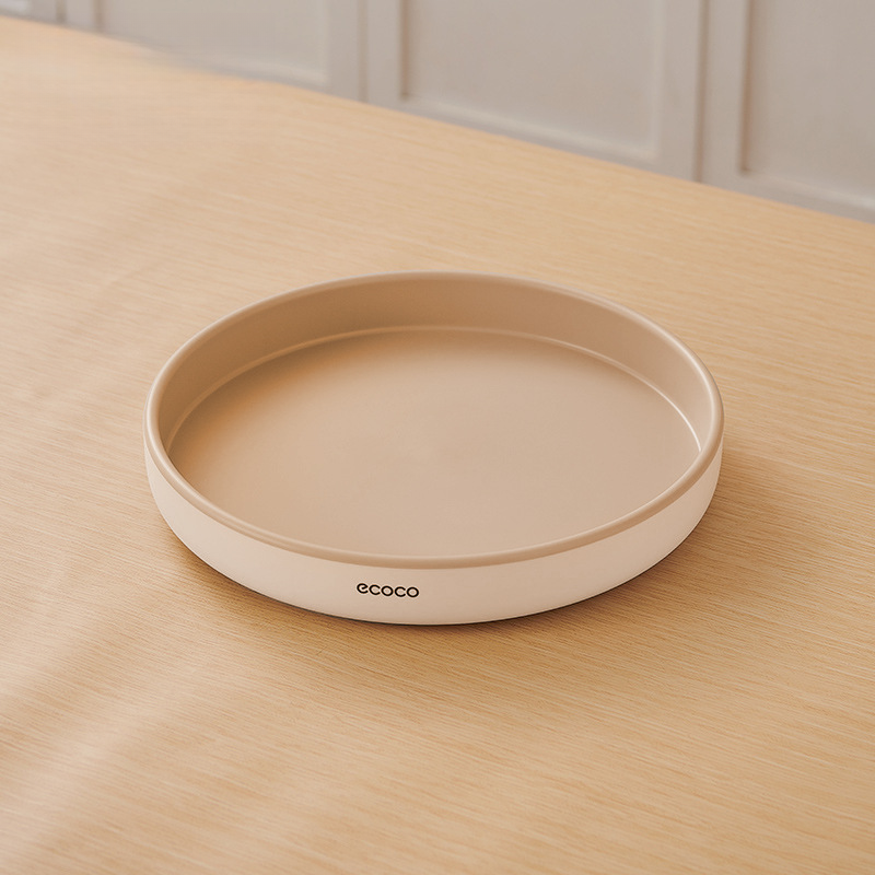 Rotating condiment storage rack for kitchen countertop, multi-functional storage tray for home use