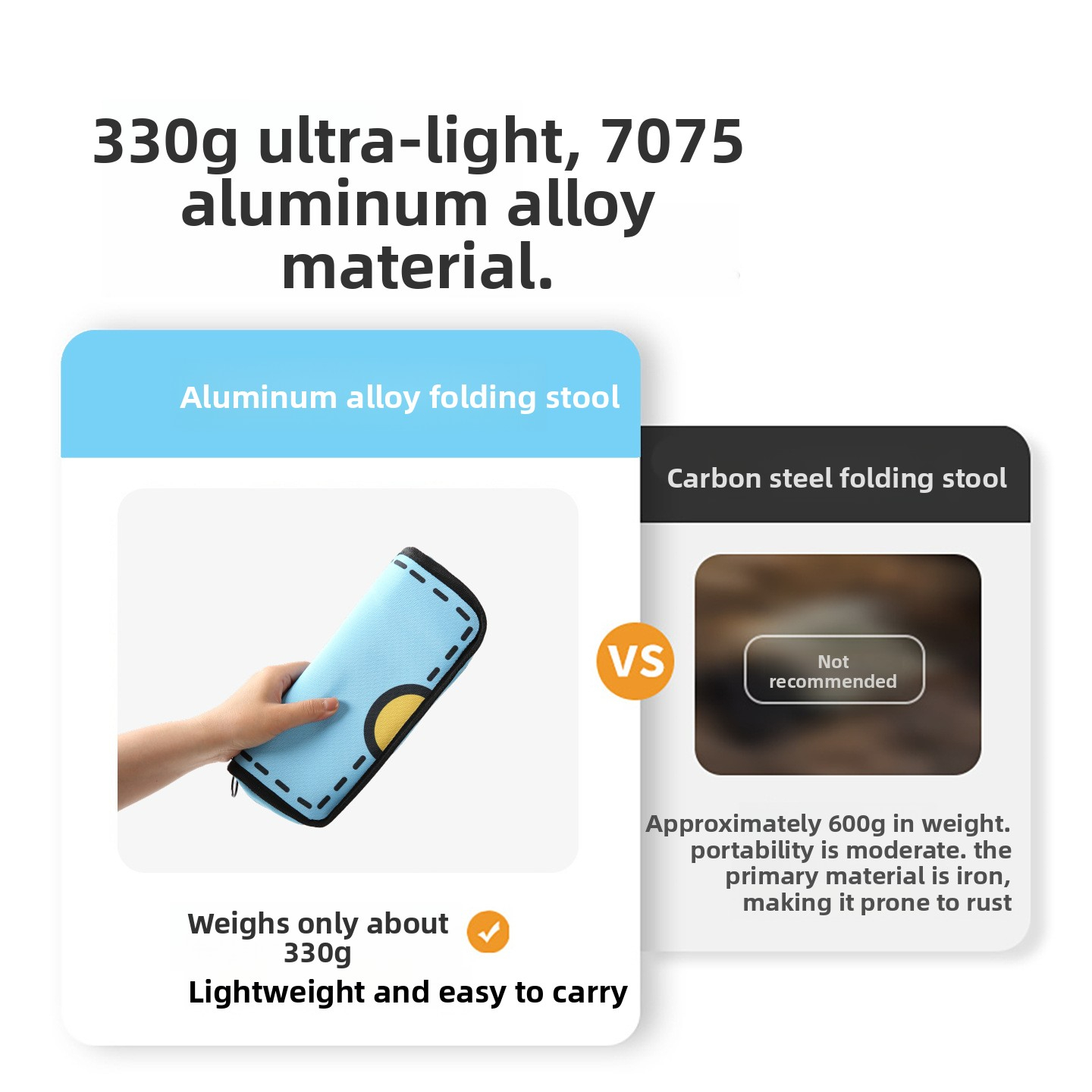 2D folding stool  small folding chair