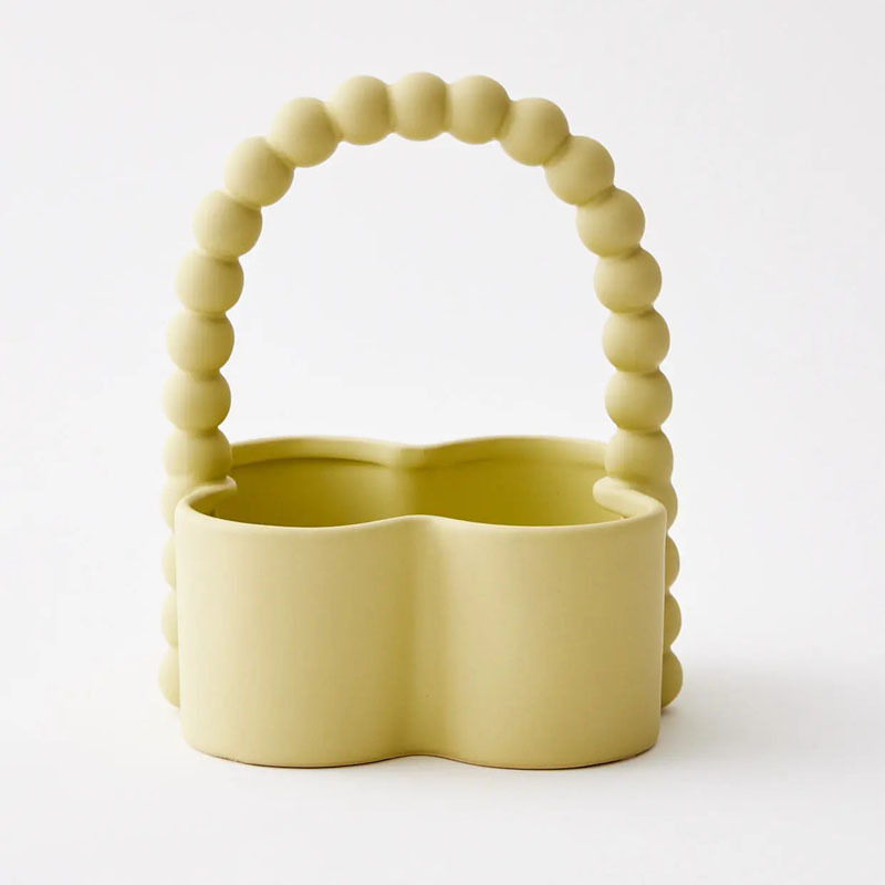 Fresh ceramic fruit plate