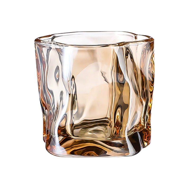 Glass cup, whiskey glass, high-end water cup, beer mug, coffee cup