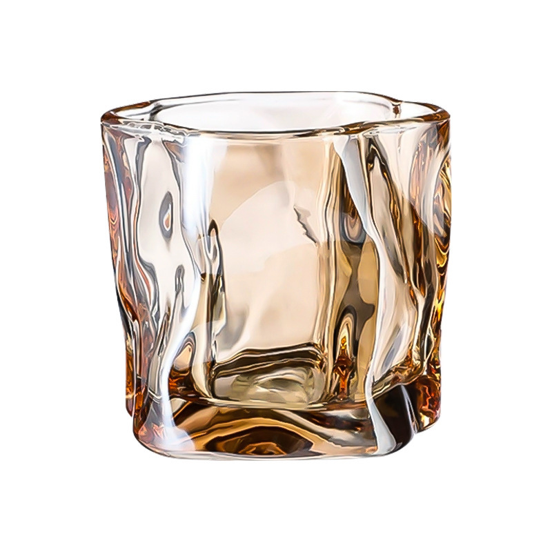 Glass cup, whiskey glass, high-end water cup, beer mug, coffee cup