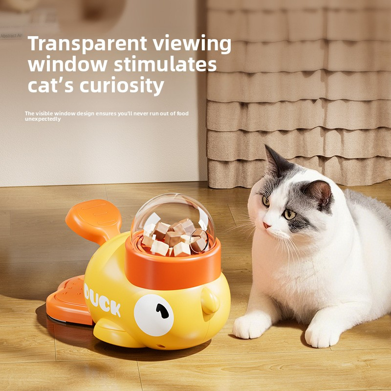 Little Yellow Duck Interactive Training Pet Feeder