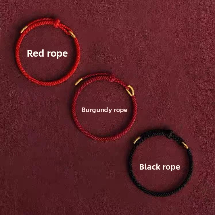 [Buy one, get three]Hand-woven red string for the zodiac year of one's birth