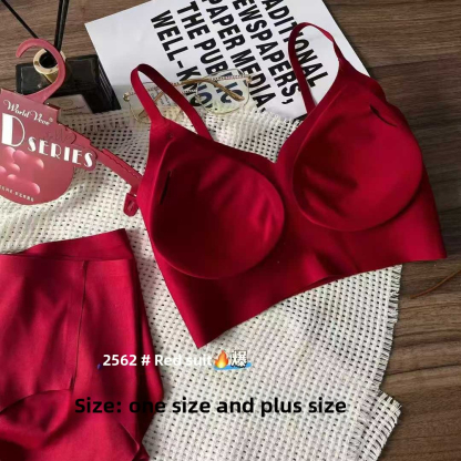This Year's Red Women's Underwear Set