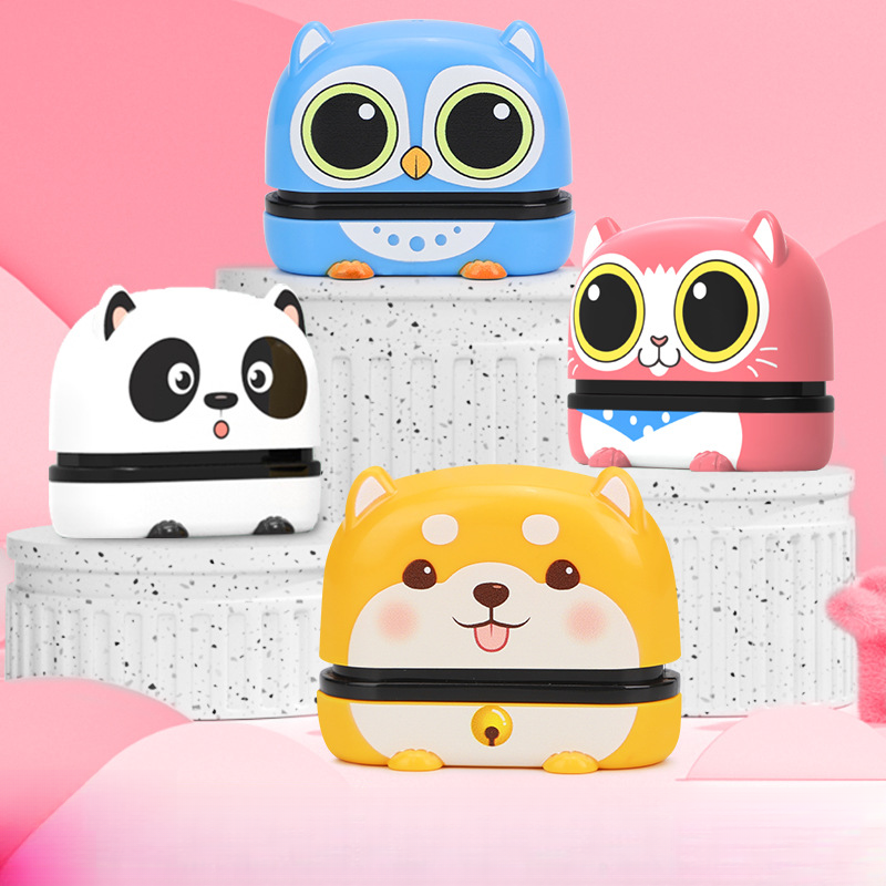 Cute Pet Stamp Materials: Photosensitive, Children's Cartoon, Lovely, Name, Clothes, Kindergarten, Little Yellow Dog, Animal Stamps