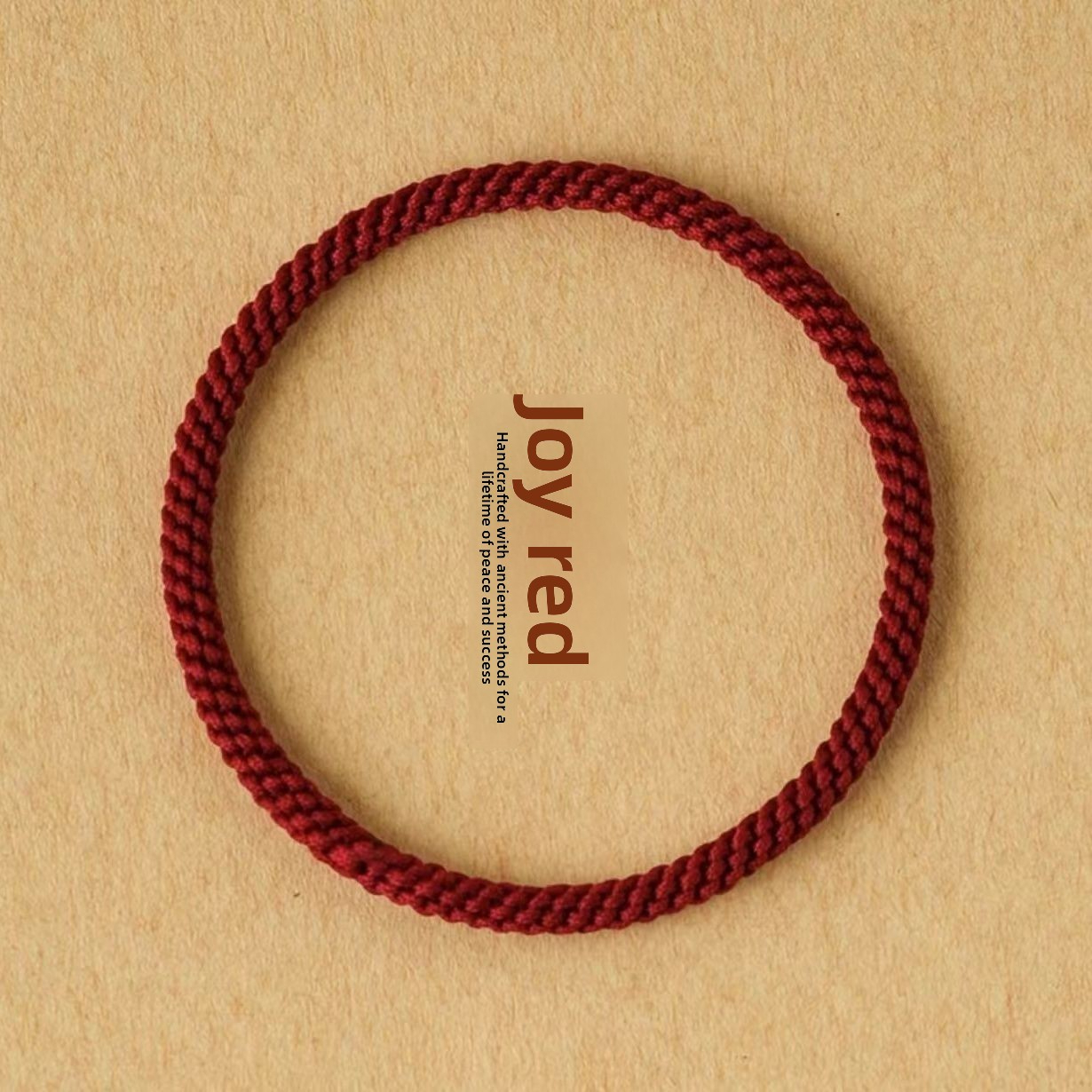 [Buy one, get three]Handwoven Bracelet, Seamless Red String