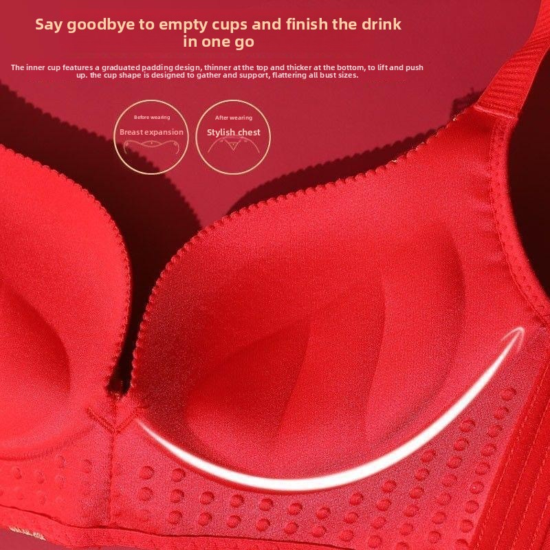 Red Underwear New Year Festive Underwear for Women