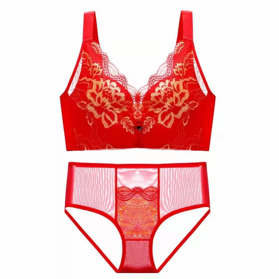 Red Underwear New Year Festive Underwear for Women