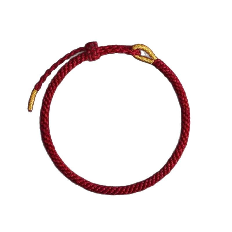 [Buy one, get three]Hand-woven red string for the zodiac year of one's birth