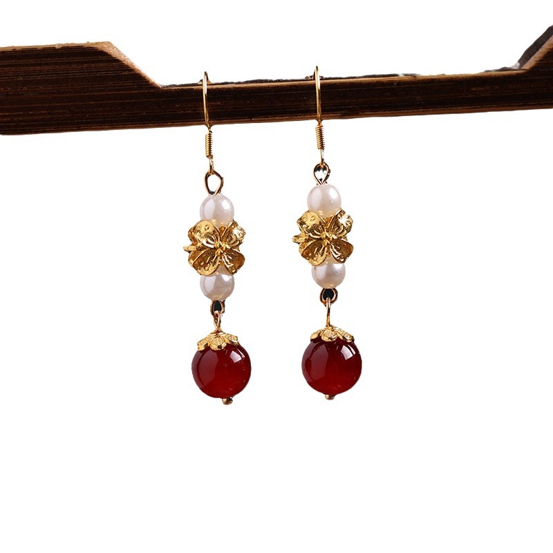 Chinese Style National Style Palace Style Earrings