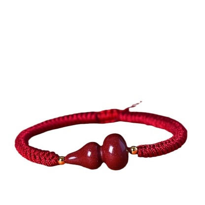 [Buy one, get three]Red wine-colored hand rope, zodiac year of one's birth