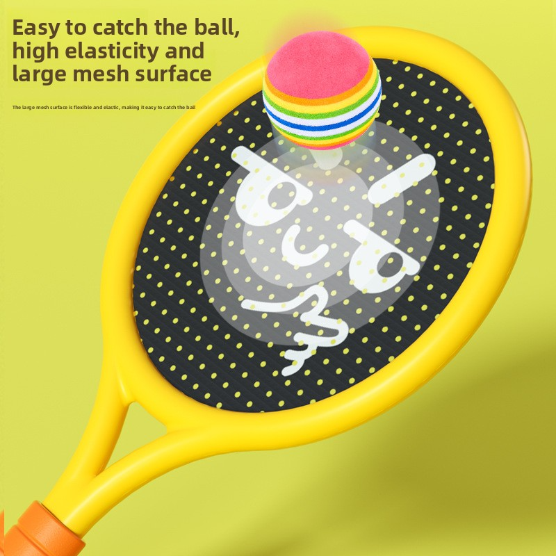 Children's badminton outdoor training - age parent-child interactive tennis baby educational fitness toys