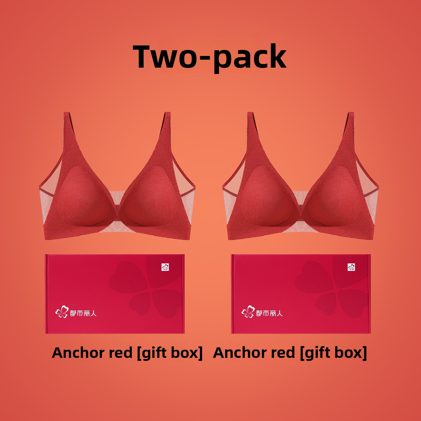 Herbal Encounter Red Bra for Women in Their Zodiac Year