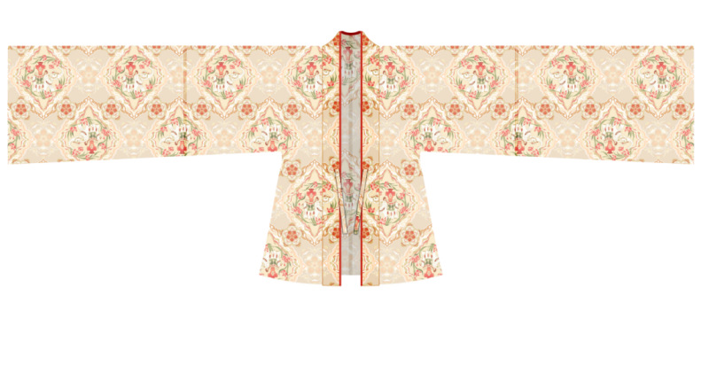 Red Hanfu for Women, Tang Dynasty Style, Improved Ancient Costume