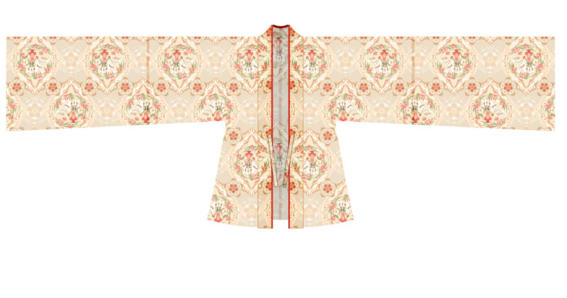 Red Hanfu for Women, Tang Dynasty Style, Improved Ancient Costume