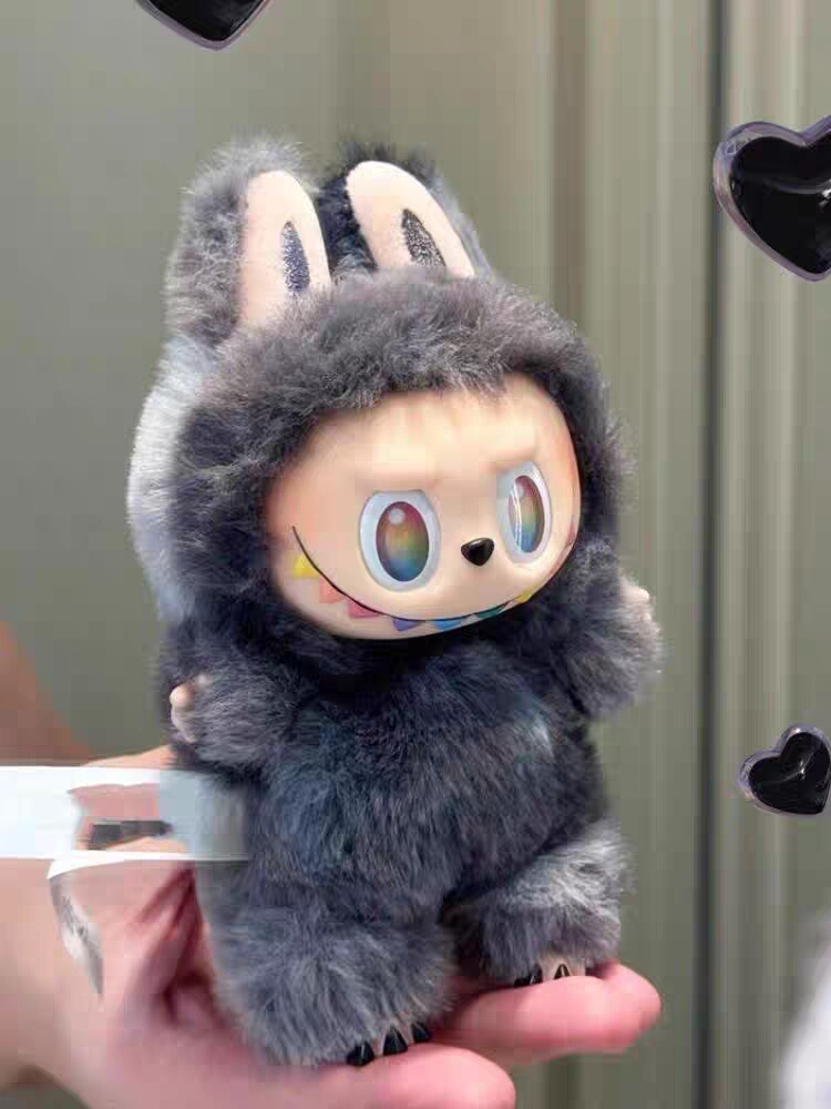 Pop Mart Labubu doll genuine product, Labubu third generation authentic blind box, vinyl plush doll pendant, doll clothes