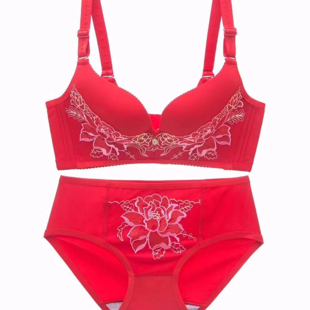 Red Underwear New Year Festive Underwear for Women