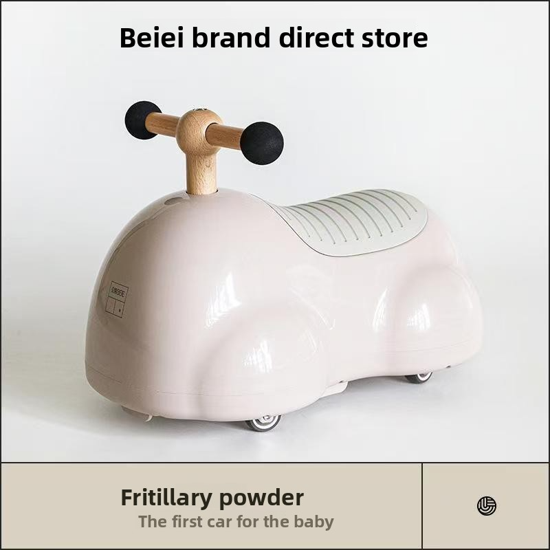 Beiyi Peanut Car Baby Scooter, 1-3 Years Old Children's Twister Car Toy with Universal Wheels