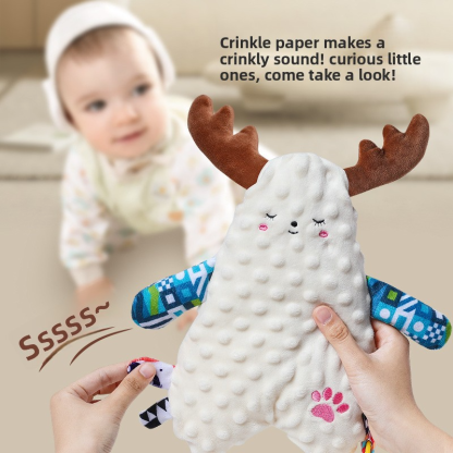 Comforter巾 gift set: towel, cartoon doll, cute hand towel, baby and children's sleep-soothing神器, comfort doll