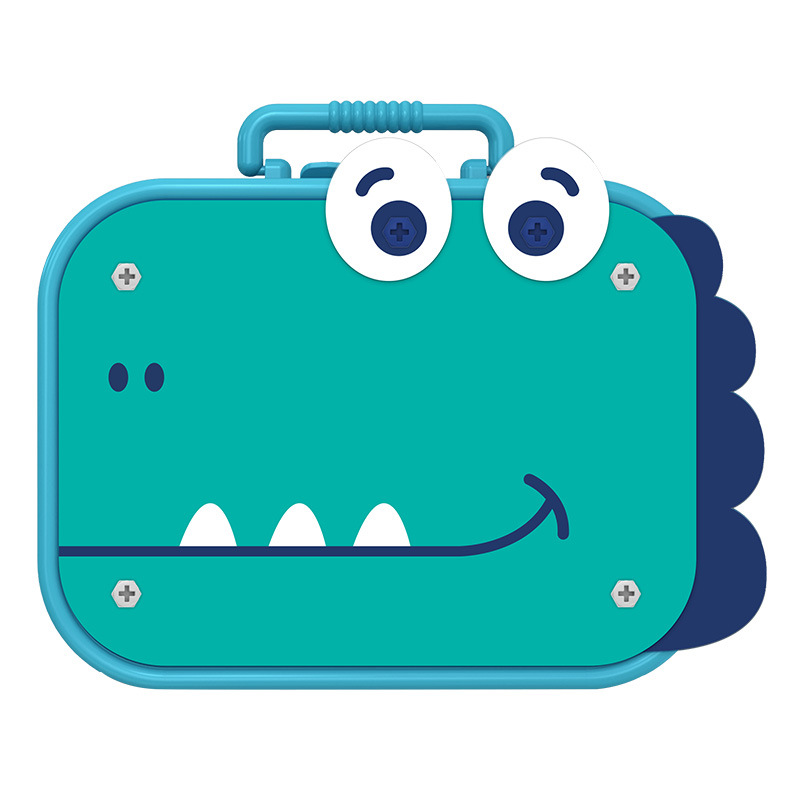 Simulation screwdriver toolbox assembly and construction children's toy electric drill DIY repair screws educational