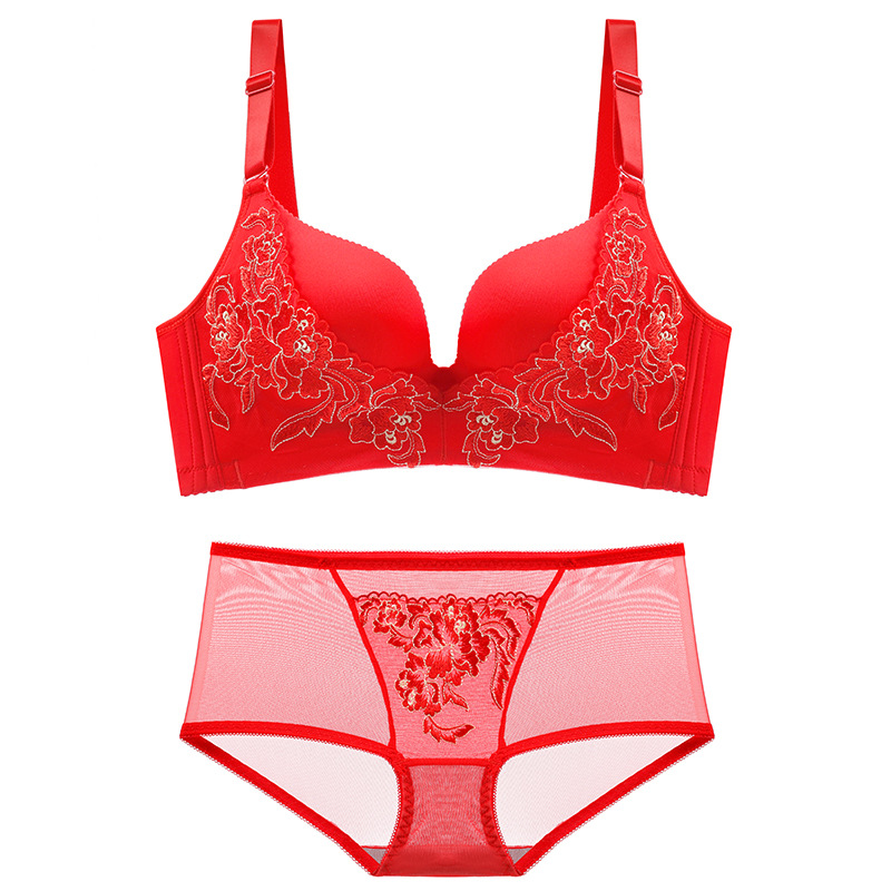 Red Underwear New Year Festive Underwear for Women