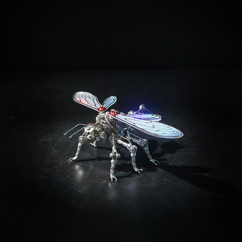Mechanical Party Bee Blade Princess Metal Assembly Model, a Precision Mechanical Toy for Gifting, Trendy Toy, Cyberpunk, Birthday Gift