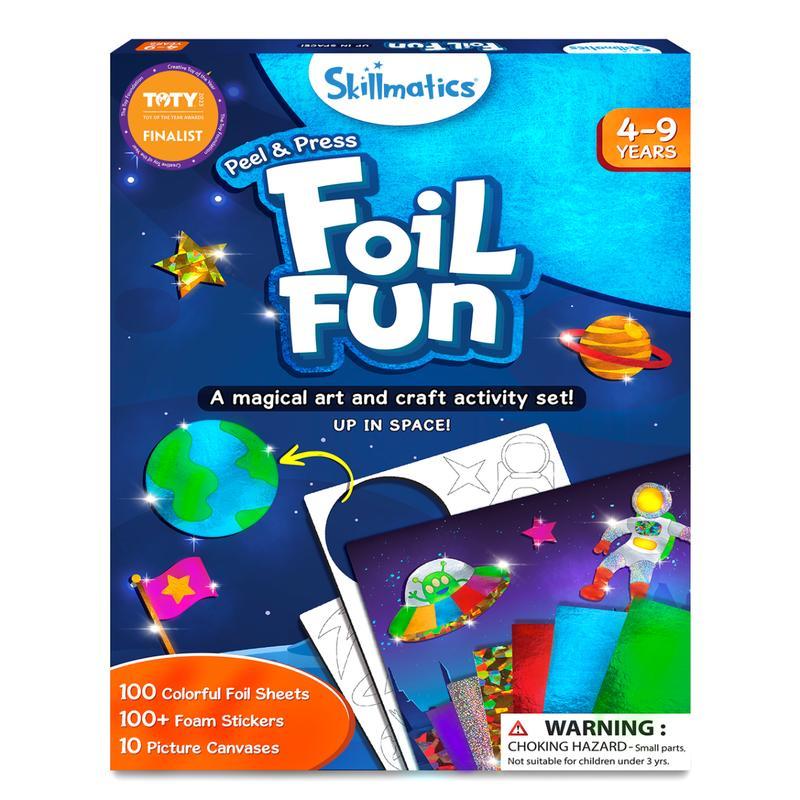 Skillmatics Foil Fun - Art & Craft Activity, Mess Free Art, DIY Creative Kit for Kids Ages 4 and up