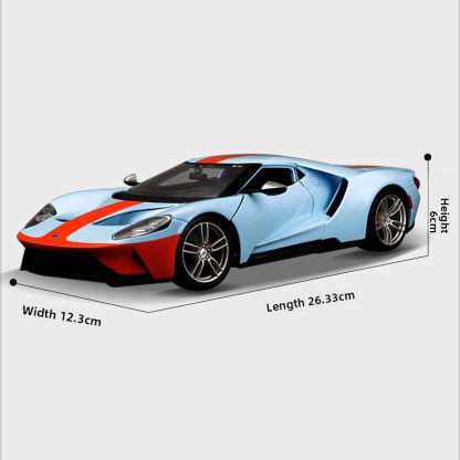 Maisto 1:18 Original Ford GT Car Model Alloy Toy Decoration Gift Vehicle Model Realistic Car Model