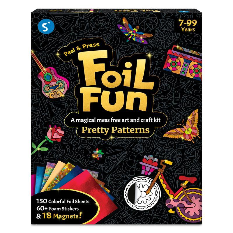 Skillmatics Foil Fun - Art & Craft Activity, Mess Free Art, DIY Creative Kit for Kids Ages 4 and up