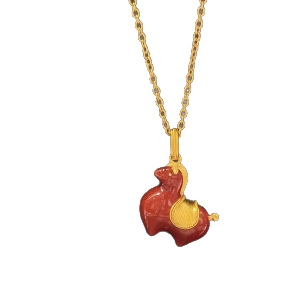 Horse Necklace Pendant New Chinese Style