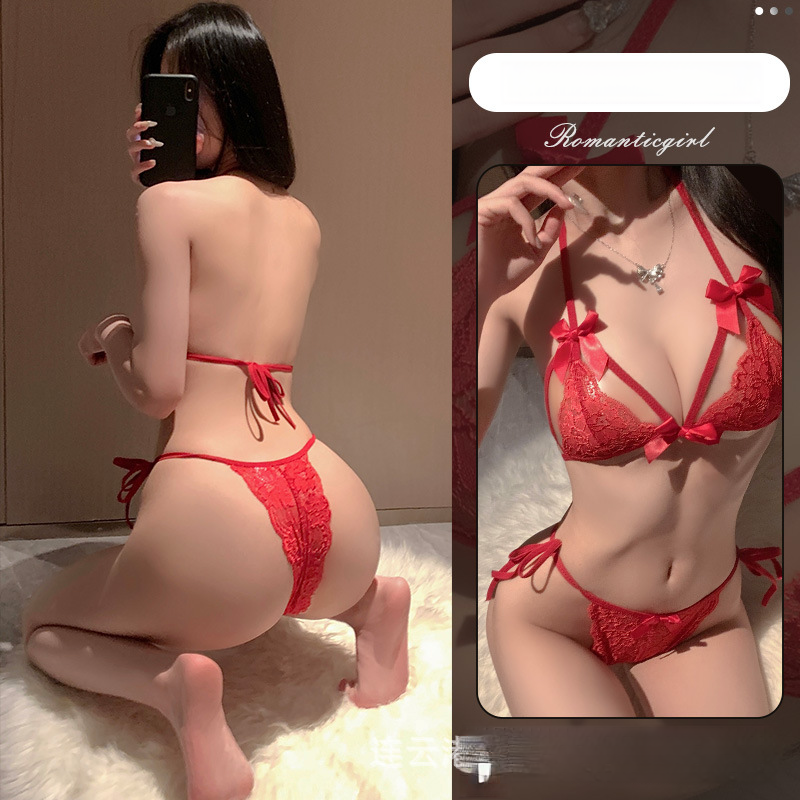 Sexy Lingerie Sexy Nightdress Women Temptation Cheongsam Split