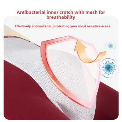 Zodiac Year Red Pure Cotton Men's Underwear New Year Gift