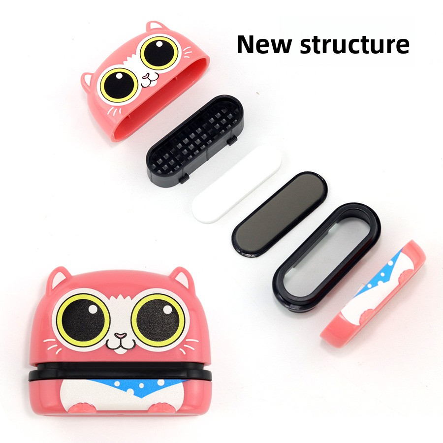 Cute Pet Stamp Materials: Photosensitive, Children's Cartoon, Lovely, Name, Clothes, Kindergarten, Little Yellow Dog, Animal Stamps